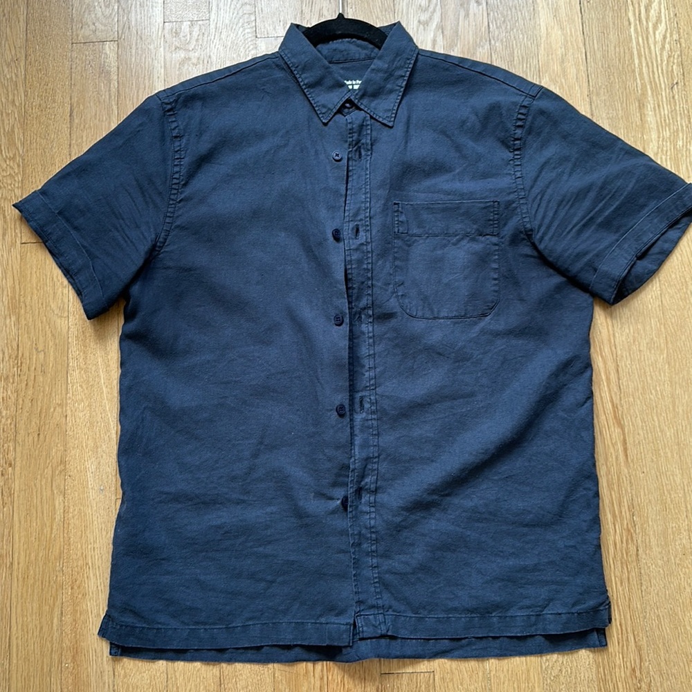 Outlier ramie short sleeve shirt